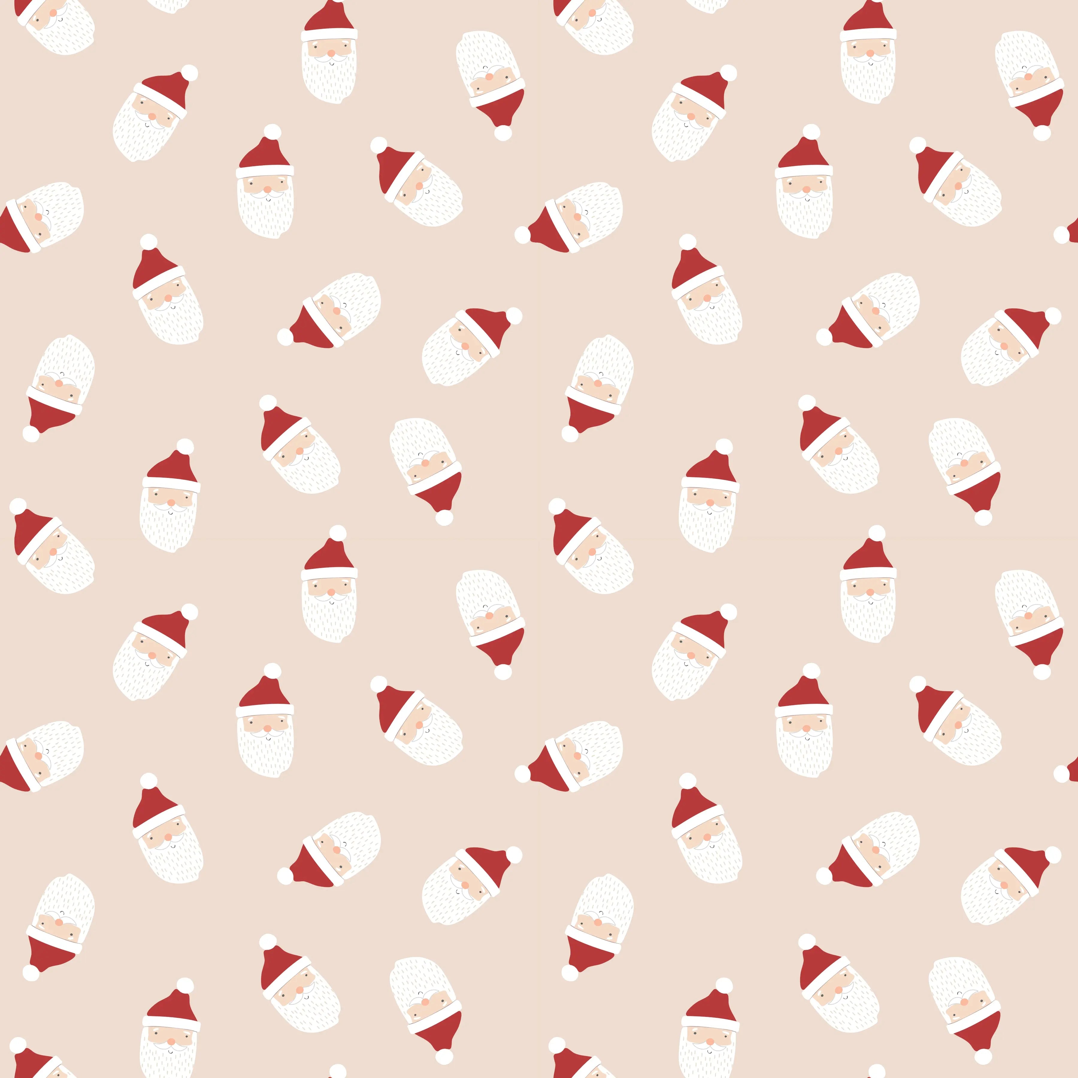 Newborn Baby Gown Set - Santa - Christmas Baby Clothes