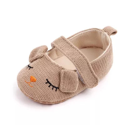 Toddler / Newborn Animal Crib Shoes Infant Cartoon Soft Sole Non-Slip Cute Warm Animal Baby Shoes