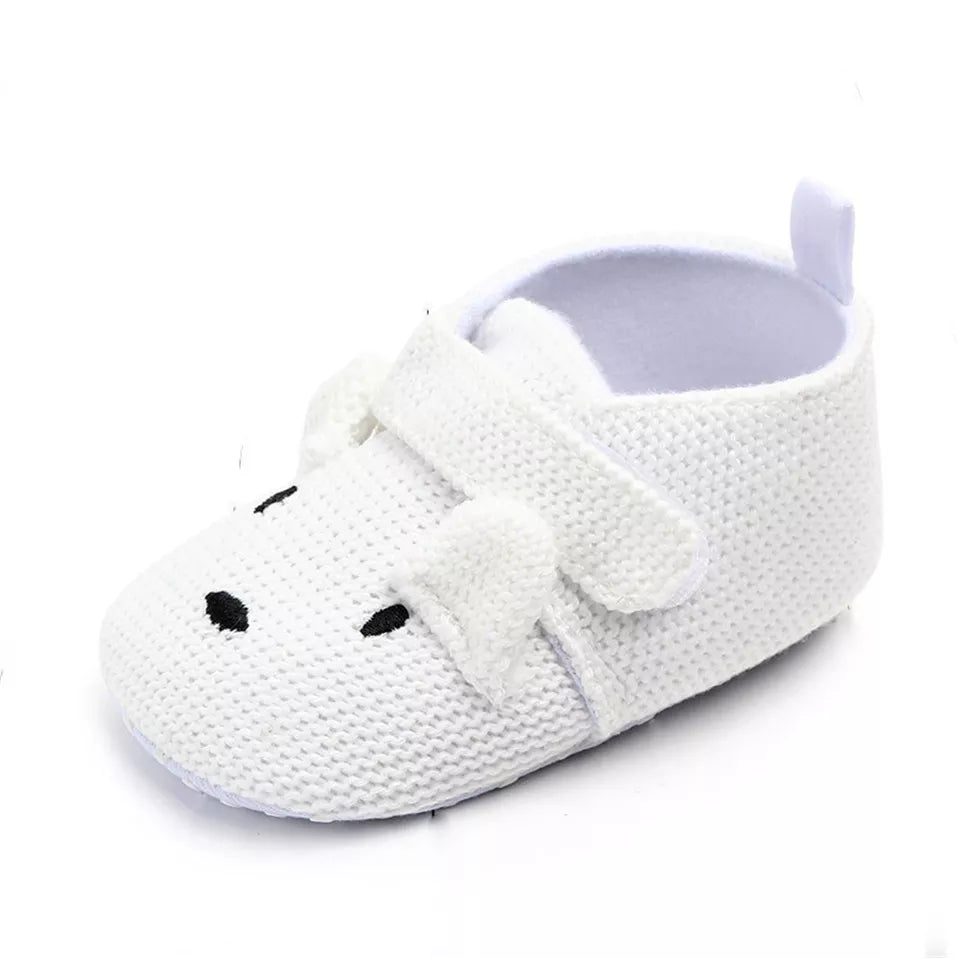 Toddler / Newborn Animal Crib Shoes Infant Cartoon Soft Sole Non-Slip Cute Warm Animal Baby Shoes